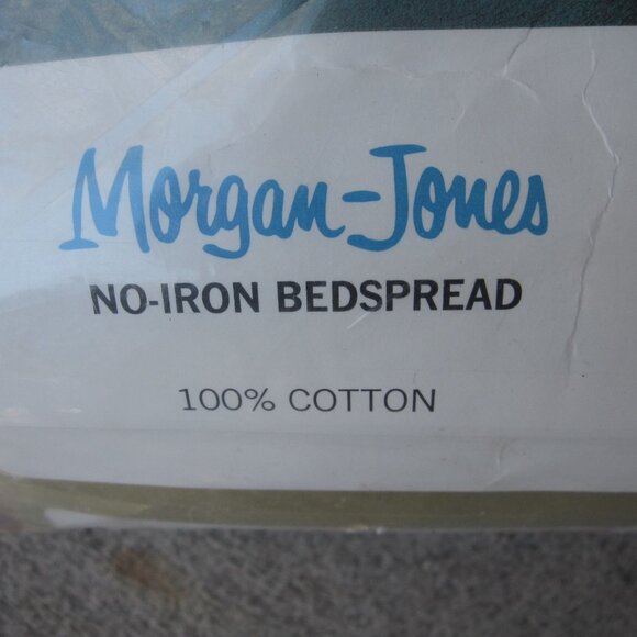 NEW Vintage Morgan Jones Jamestown Bedspread Full Rose Cream Chenille Fringe USA - Picture 5 of 7